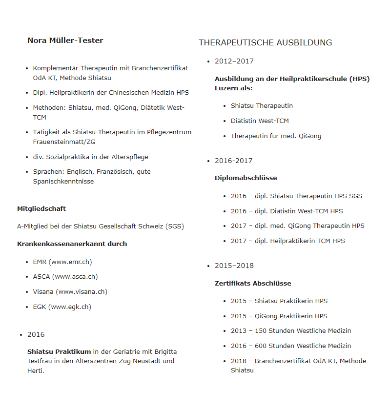 Über mich - Fehler Website Über mich - Fehler Website