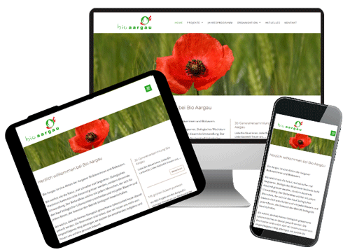 Website Bio Aargau erstellt