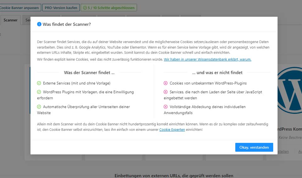 Real Cookie Banner Plugin - Cookie-Scanner Real Cookie Banner Plugin - Cookie-Scanner